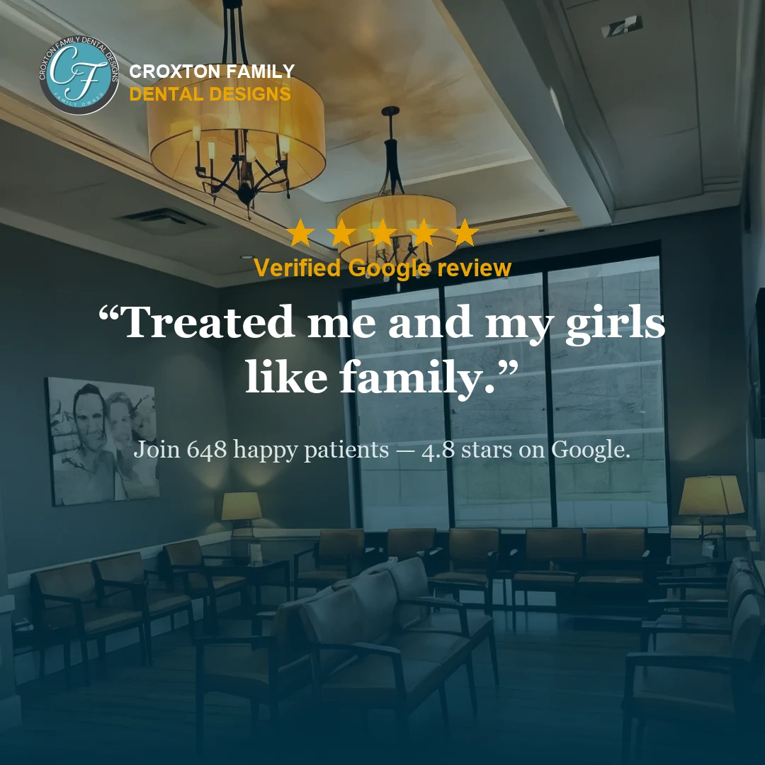 Croxton social post, 5-star review