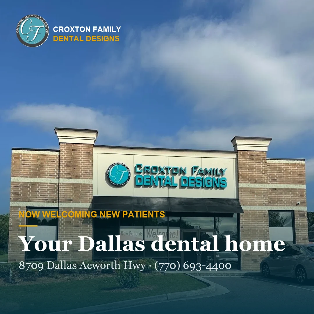 Croxton social post, Your Dallas dental home